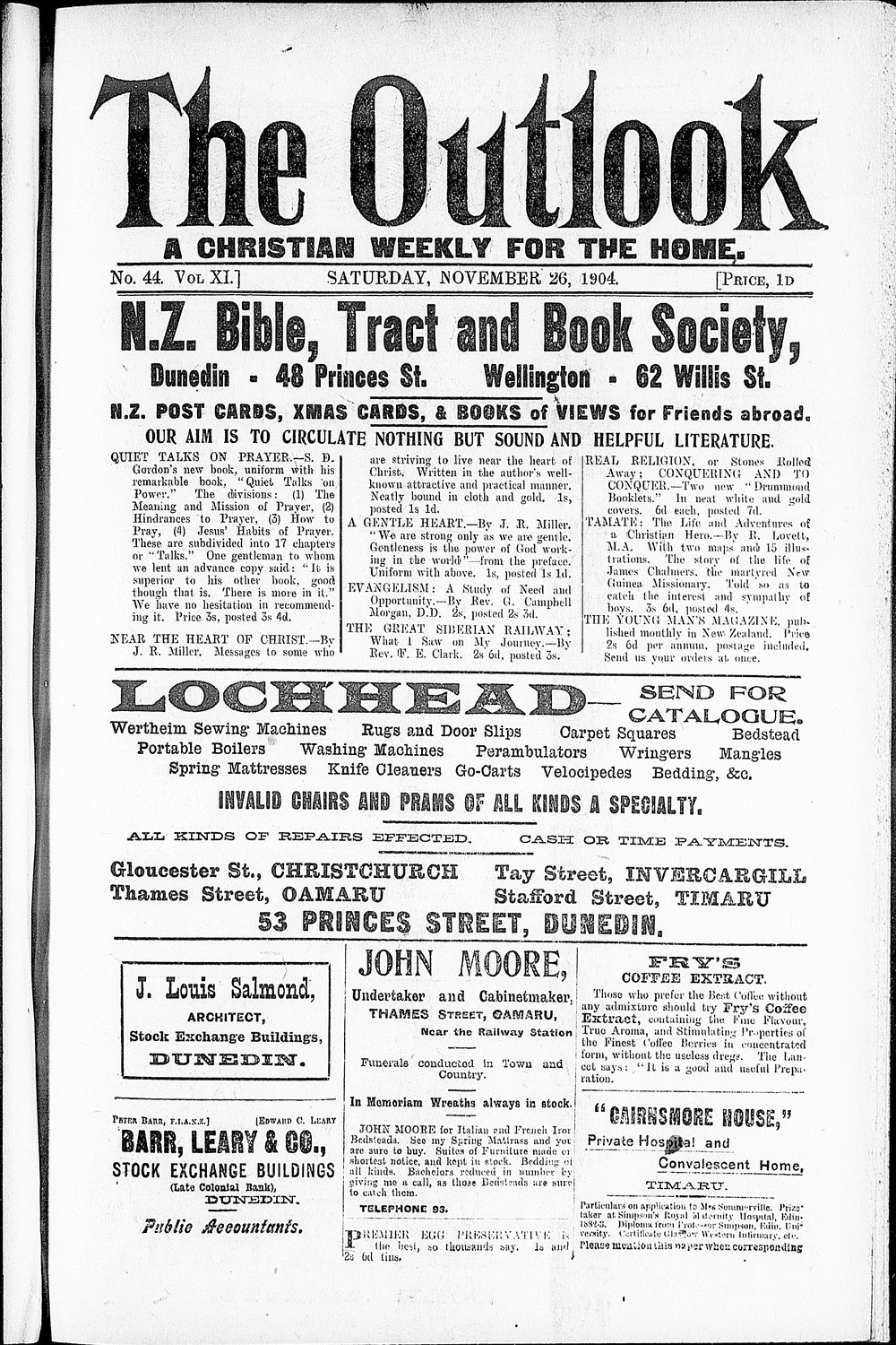 The Outlook: 26th November 1904