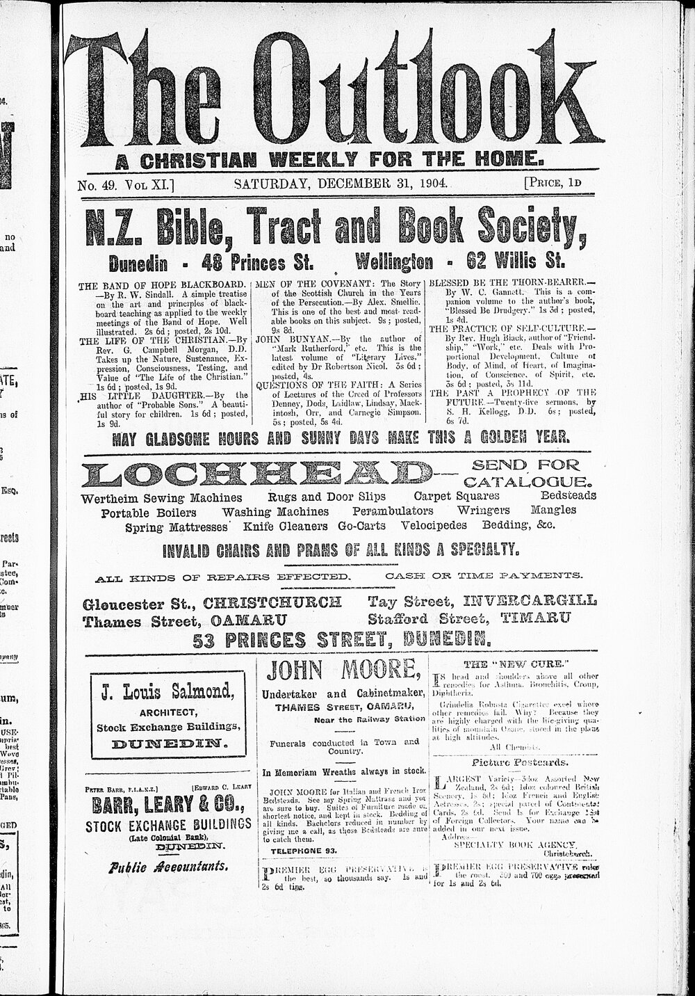 The Outlook: 31st December 1904