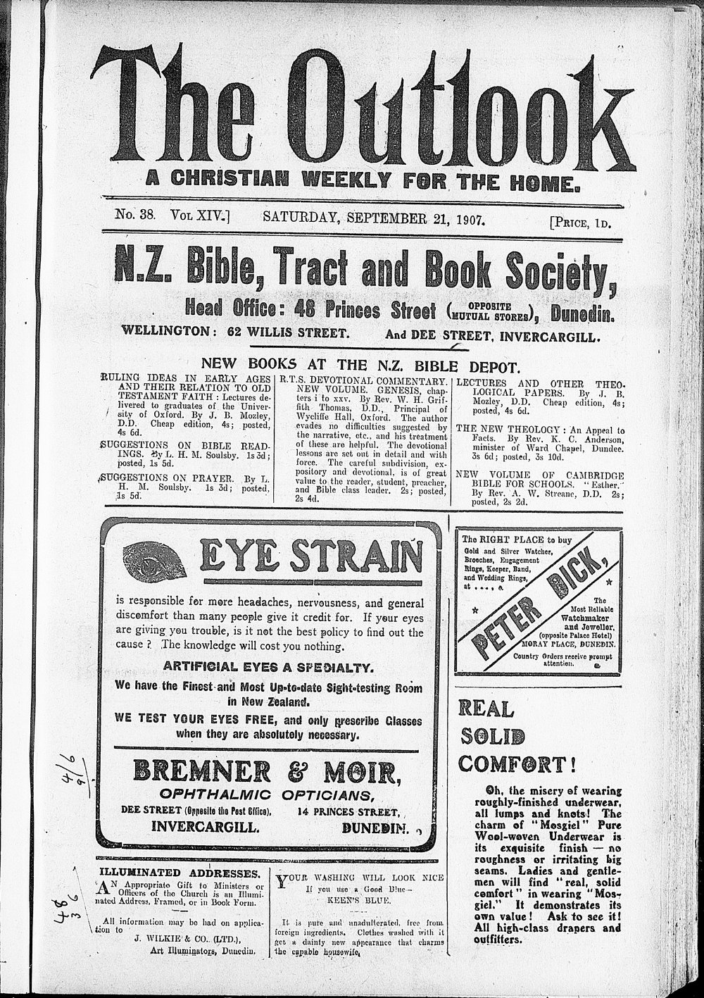 The Outlook: 21st September 1907