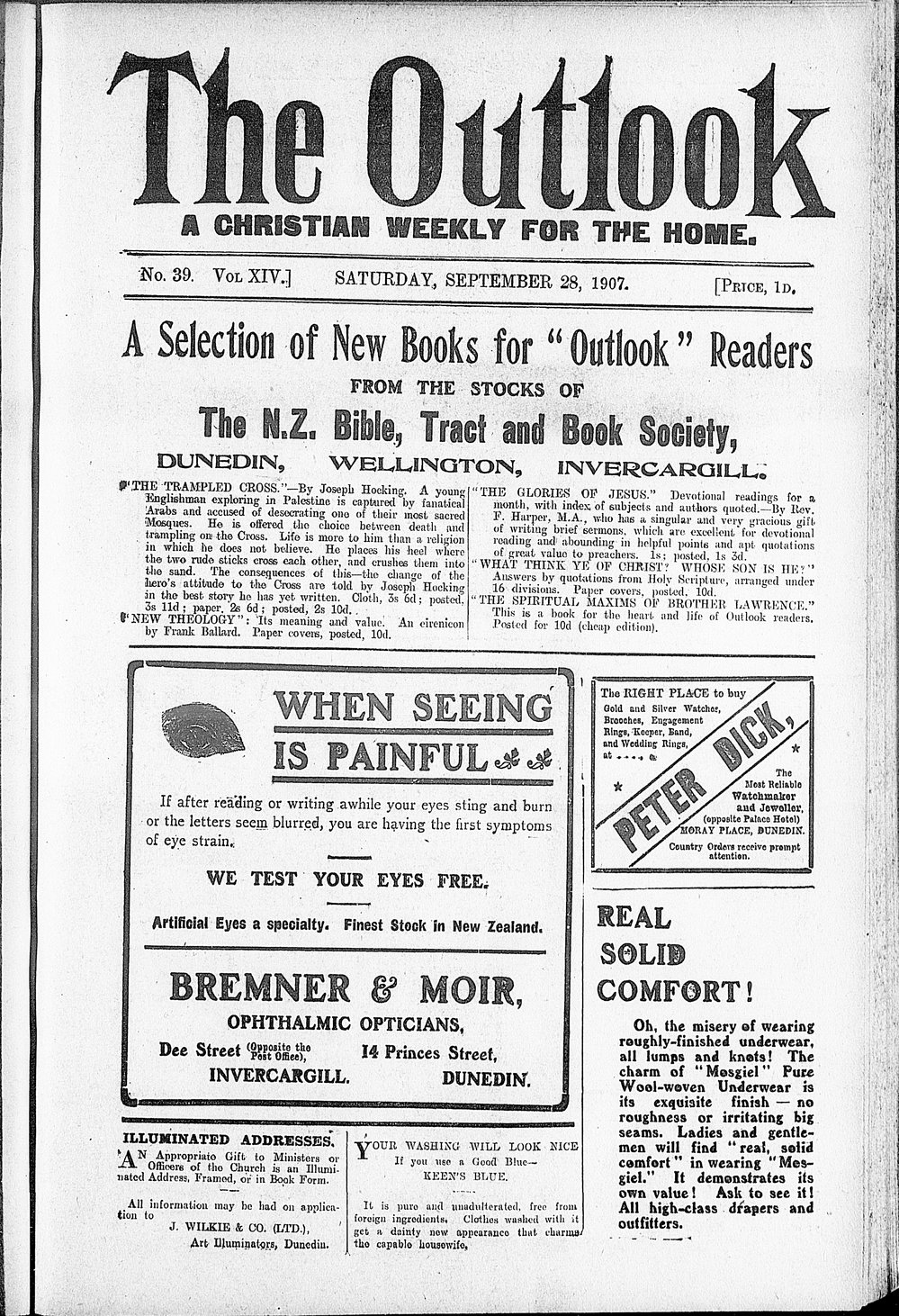 The Outlook: 28th September 1907