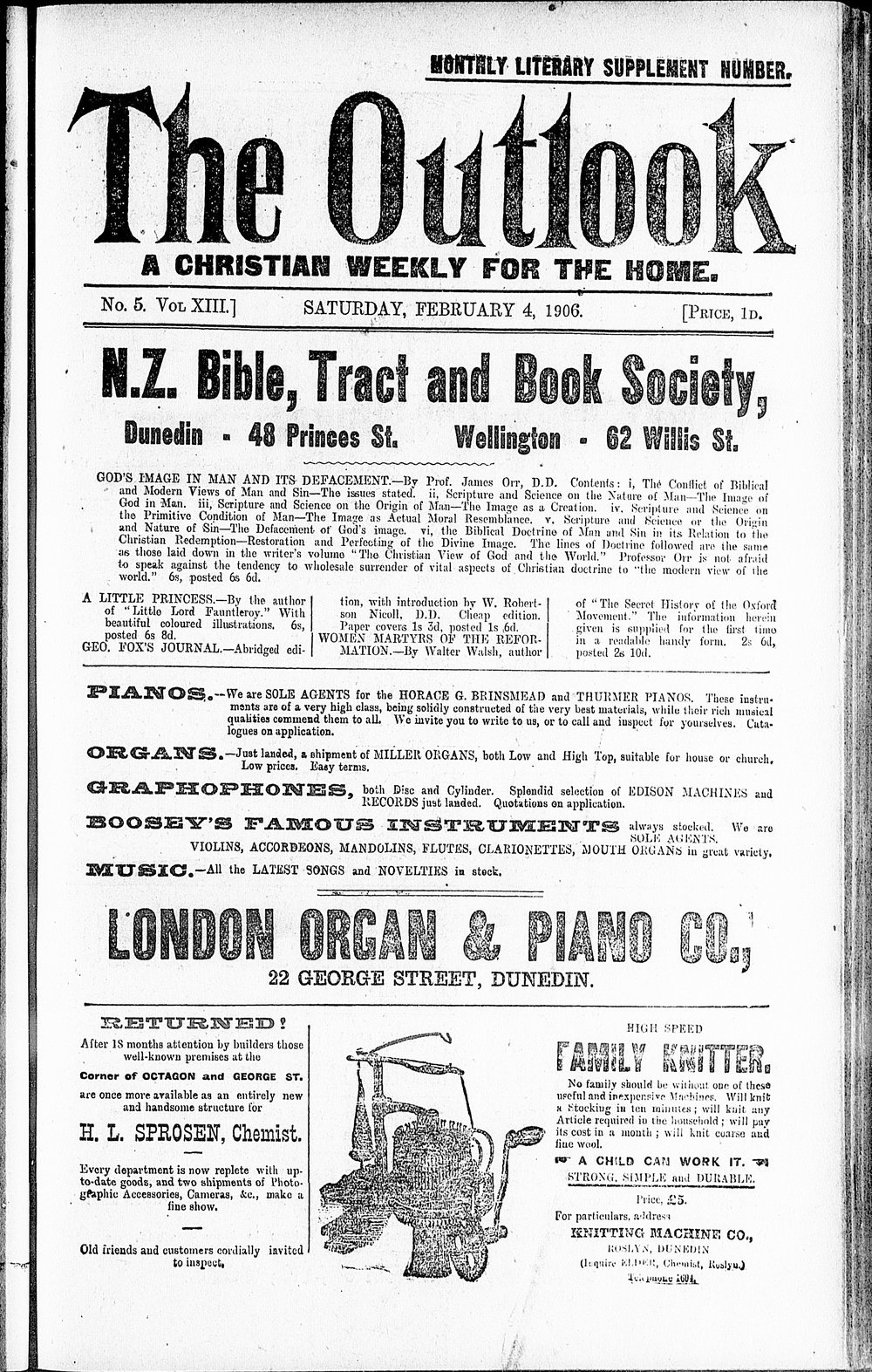 The Outlook: 3rd February 1906