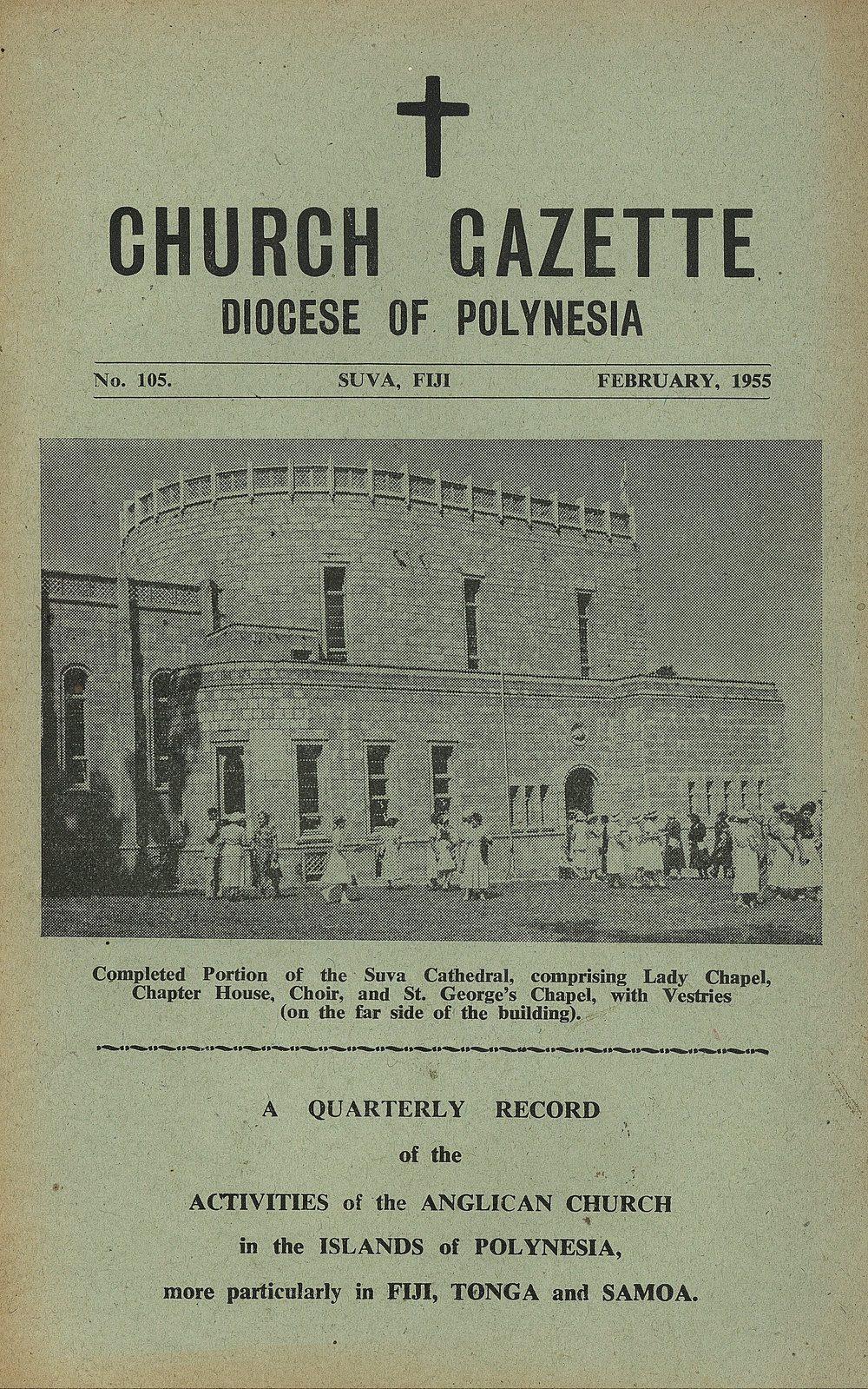 Church Gazette, Polynesia: February 1955