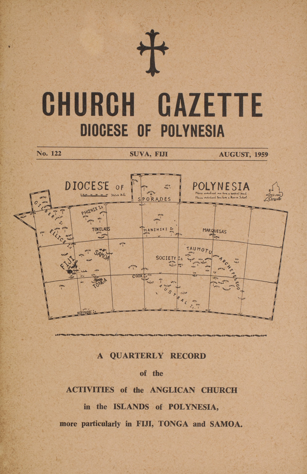 Church Gazette, Polynesia: August 1959