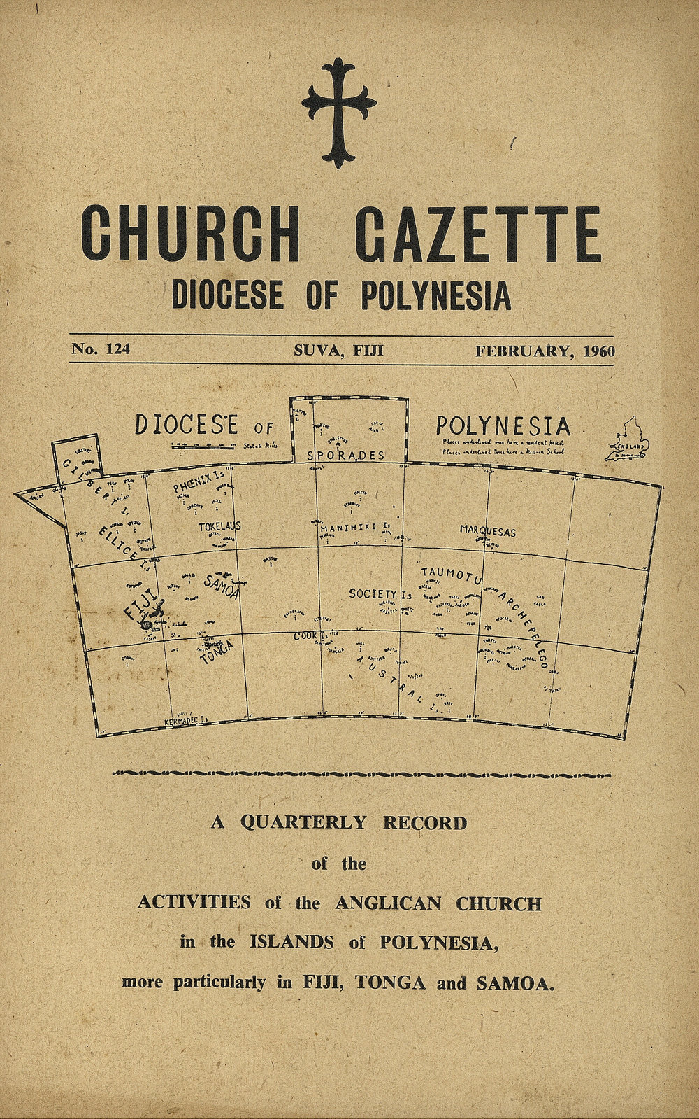 Church Gazette, Polynesia: February 1960