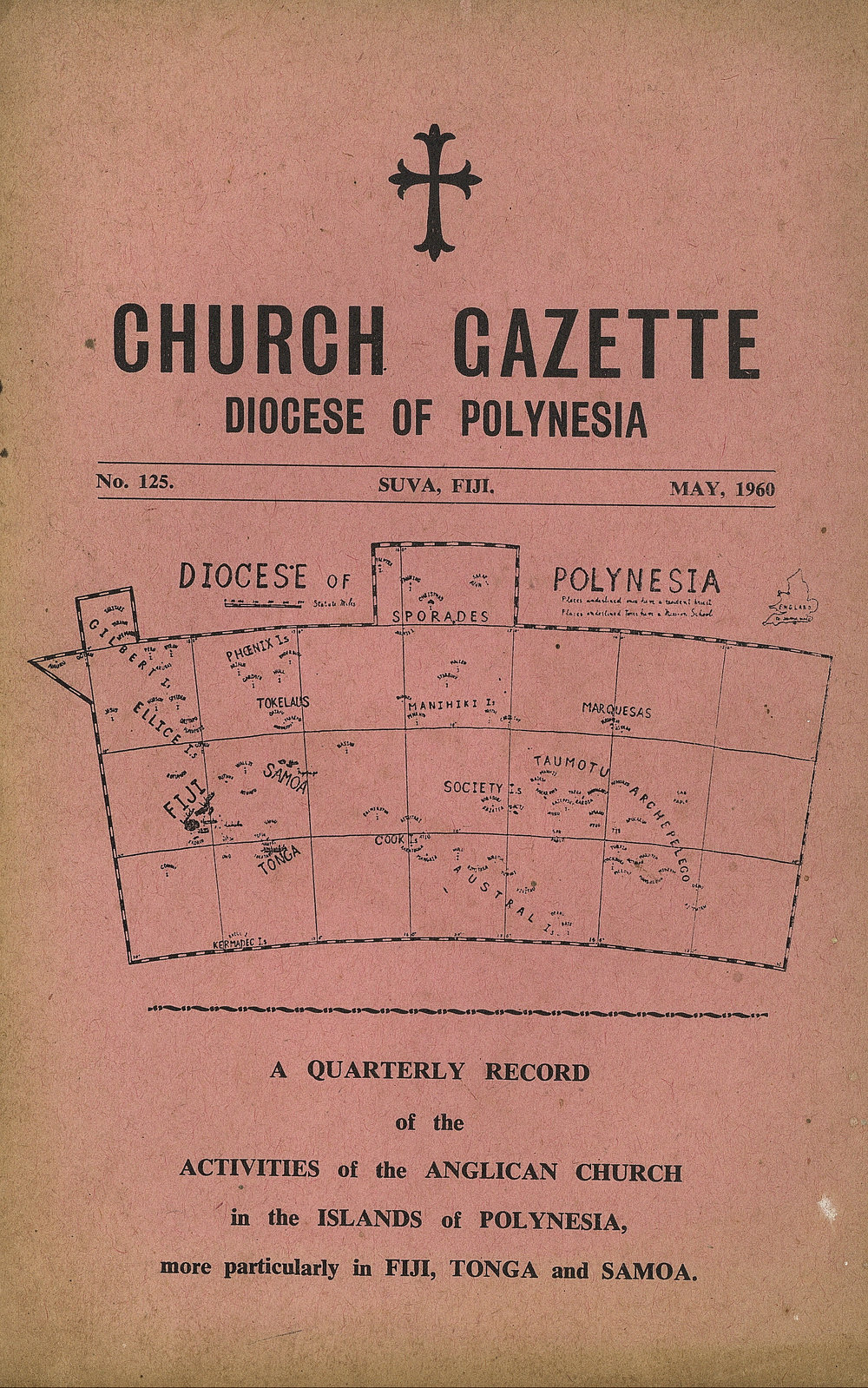 Church Gazette, Polynesia: May 1960