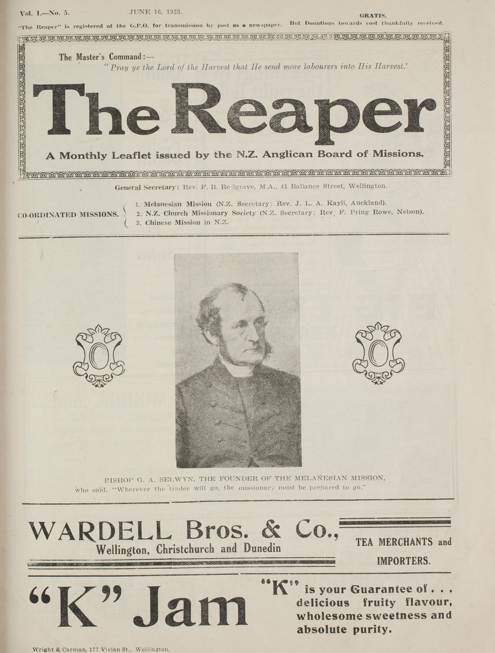 The Reaper: June 1923