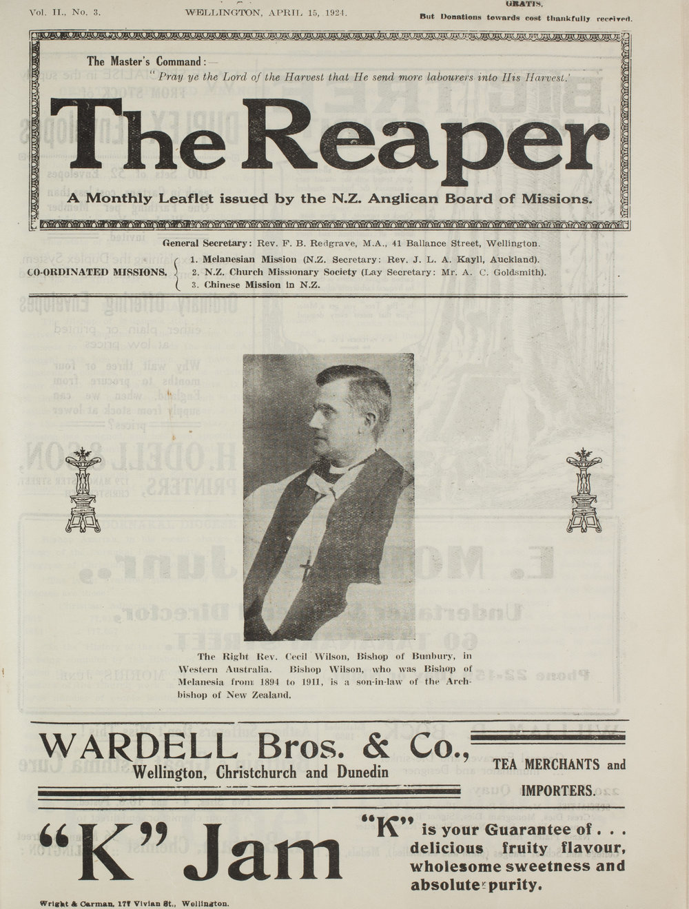 The Reaper: April 1924