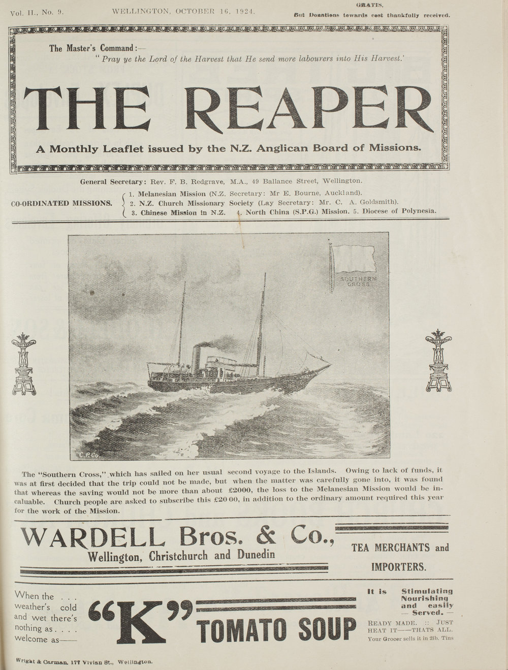 The Reaper: October 1924