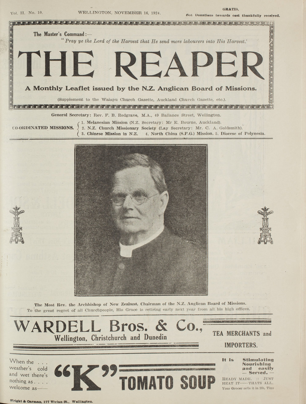 The Reaper: November 1924