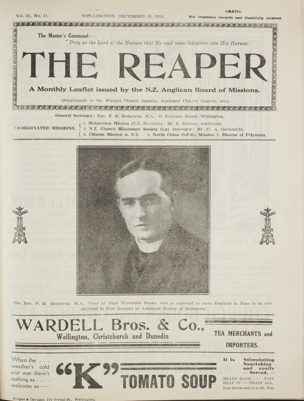 The Reaper: December 1924