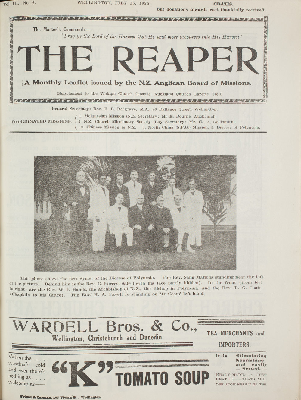 The Reaper: July 1925
