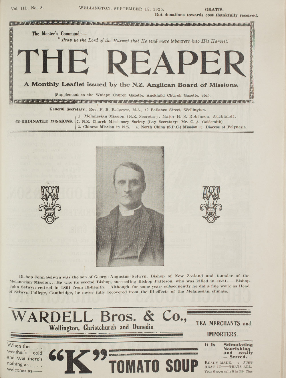The Reaper: September 1925