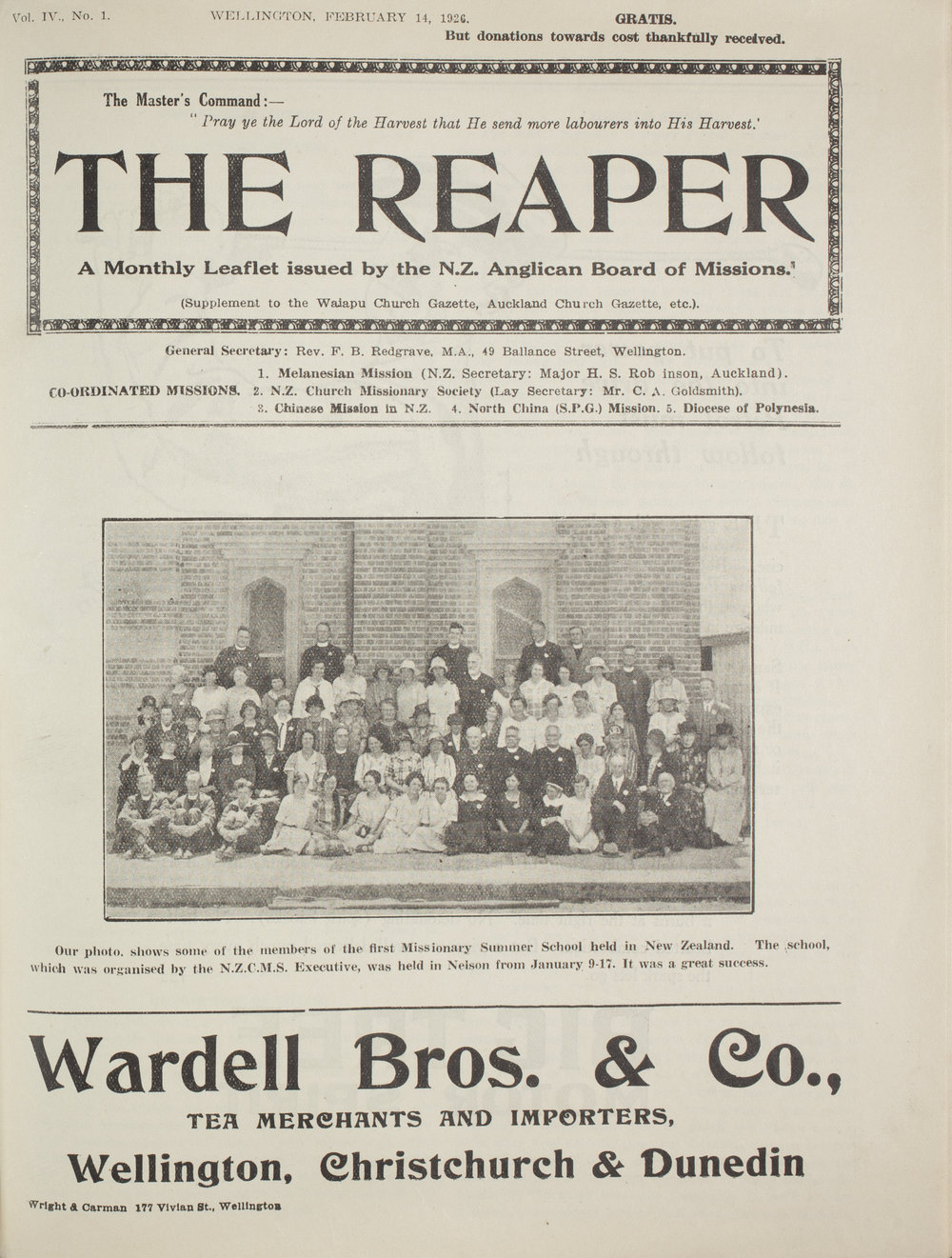 The Reaper: February 1926