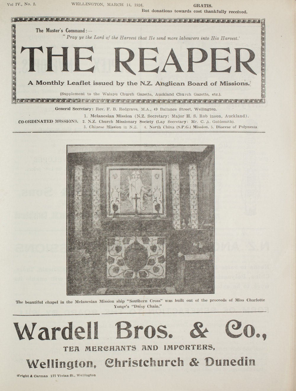 The Reaper: March 1926