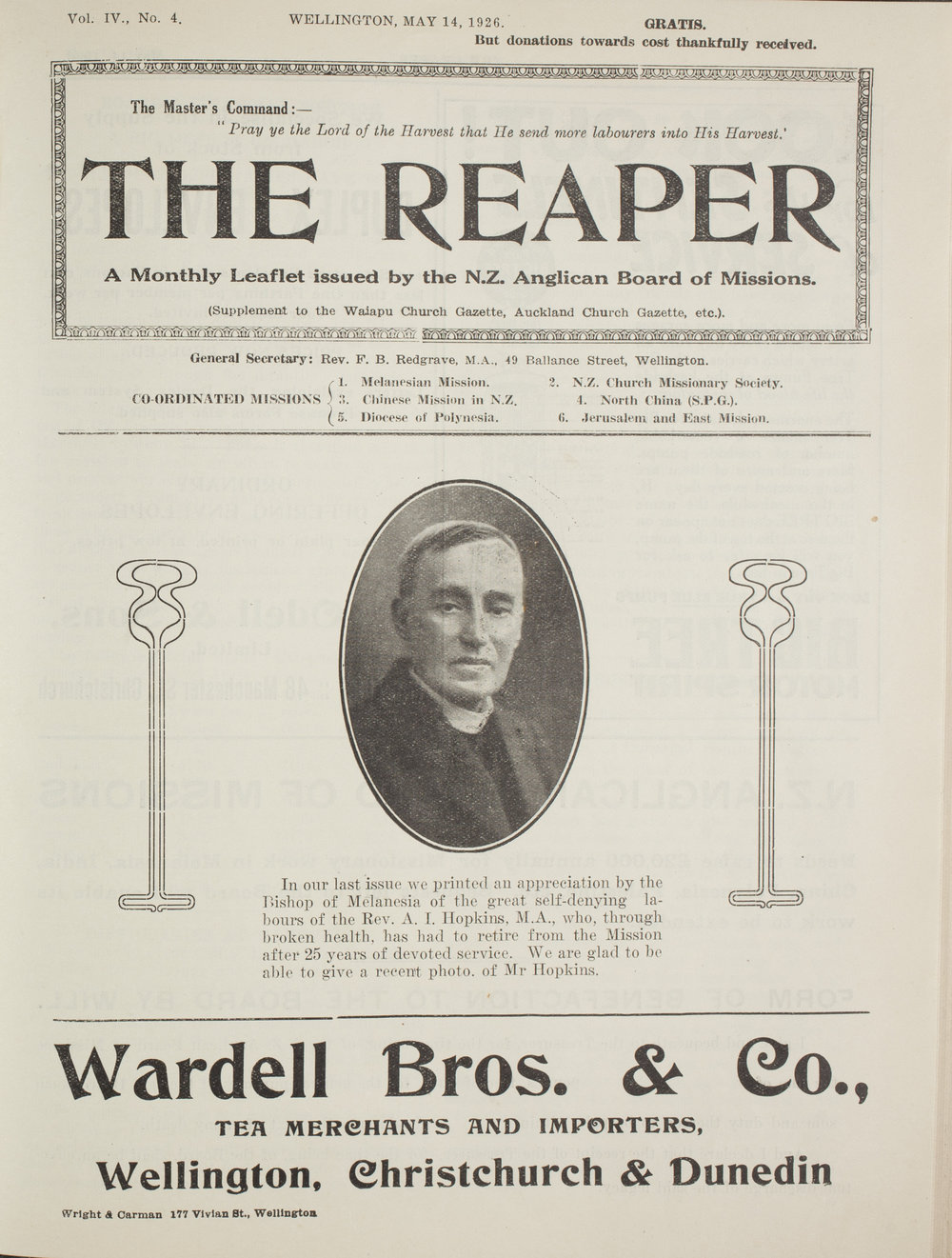 The Reaper: May 1926