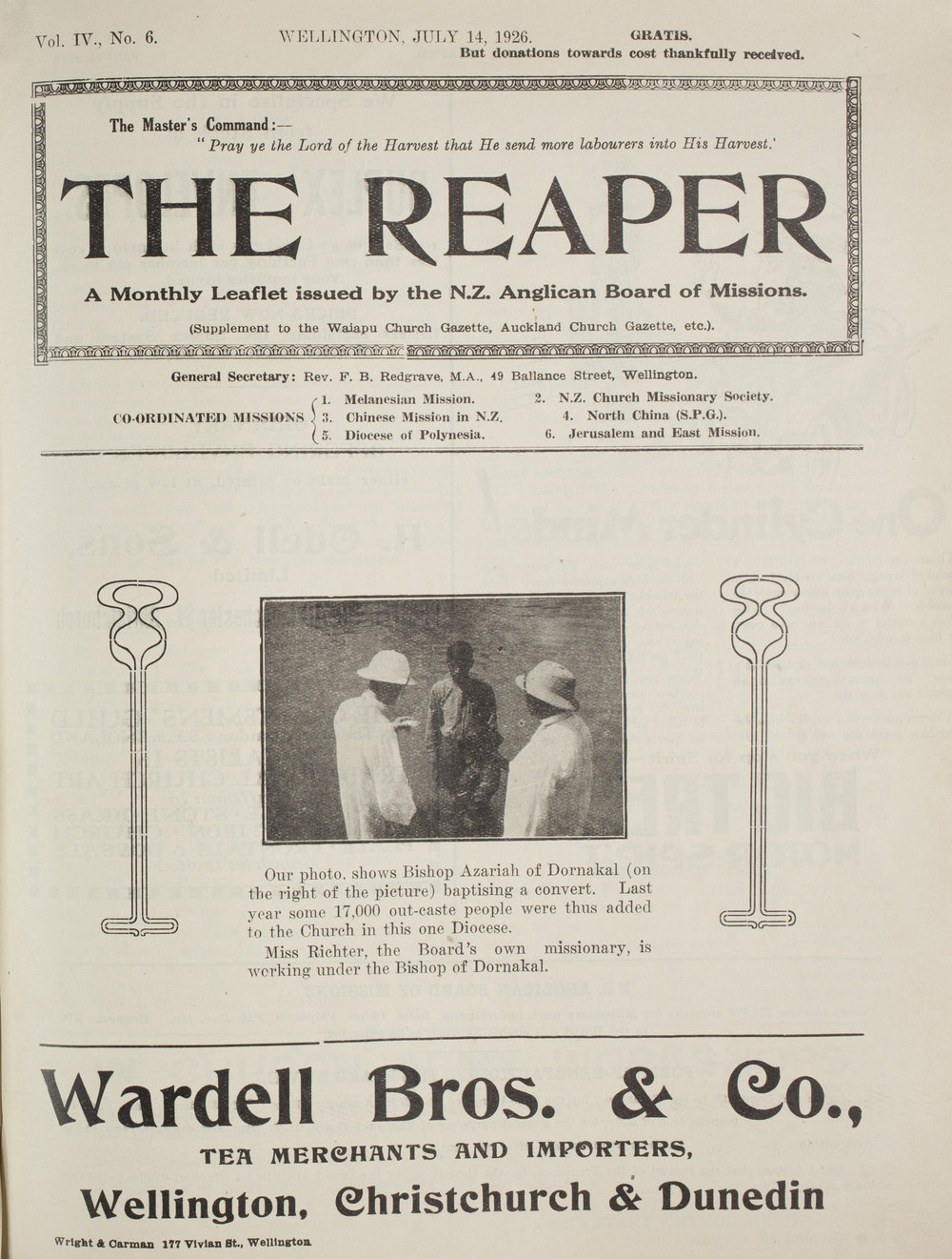The Reaper: July 1926