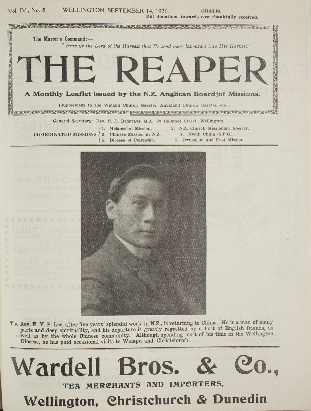 The Reaper: September 1926