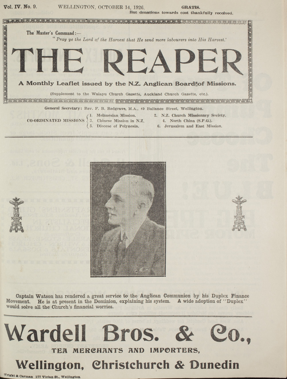 The Reaper: October 1926