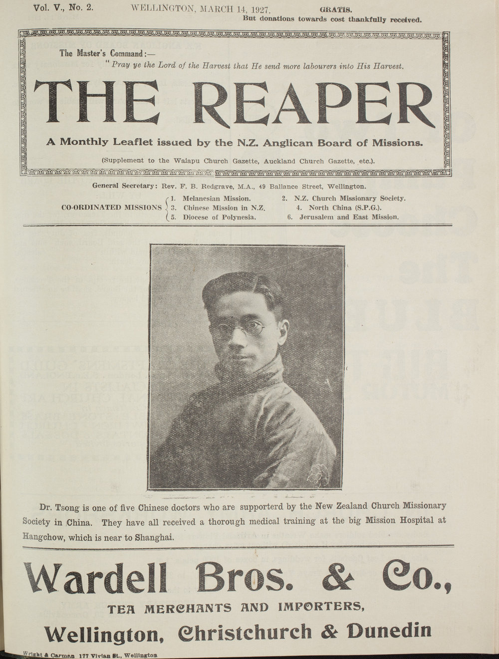 The Reaper: March 1927