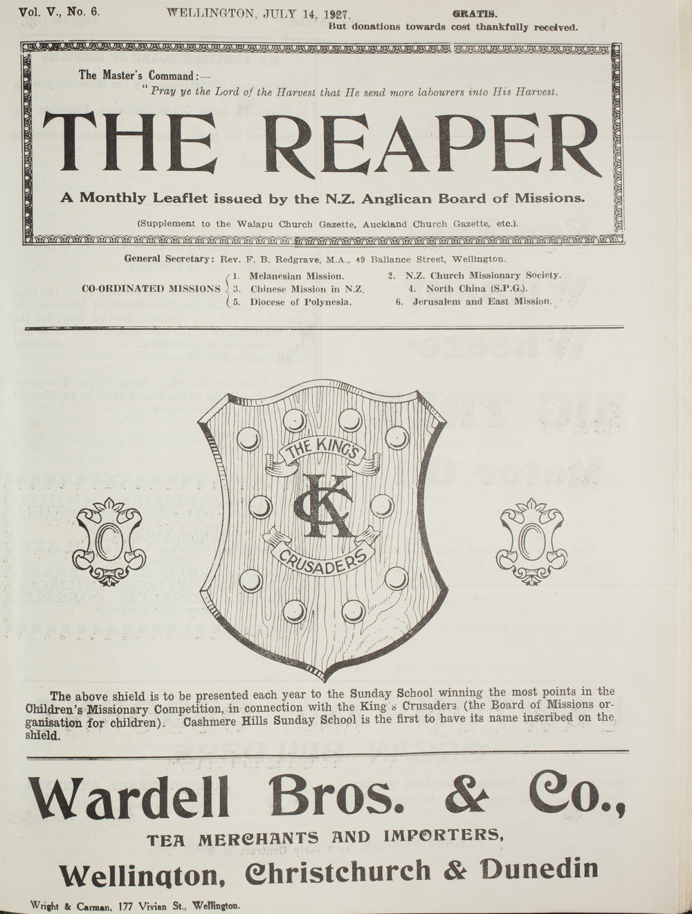The Reaper: July 1927