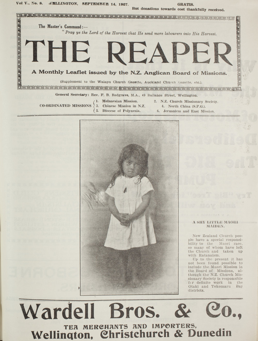 The Reaper: September 1927