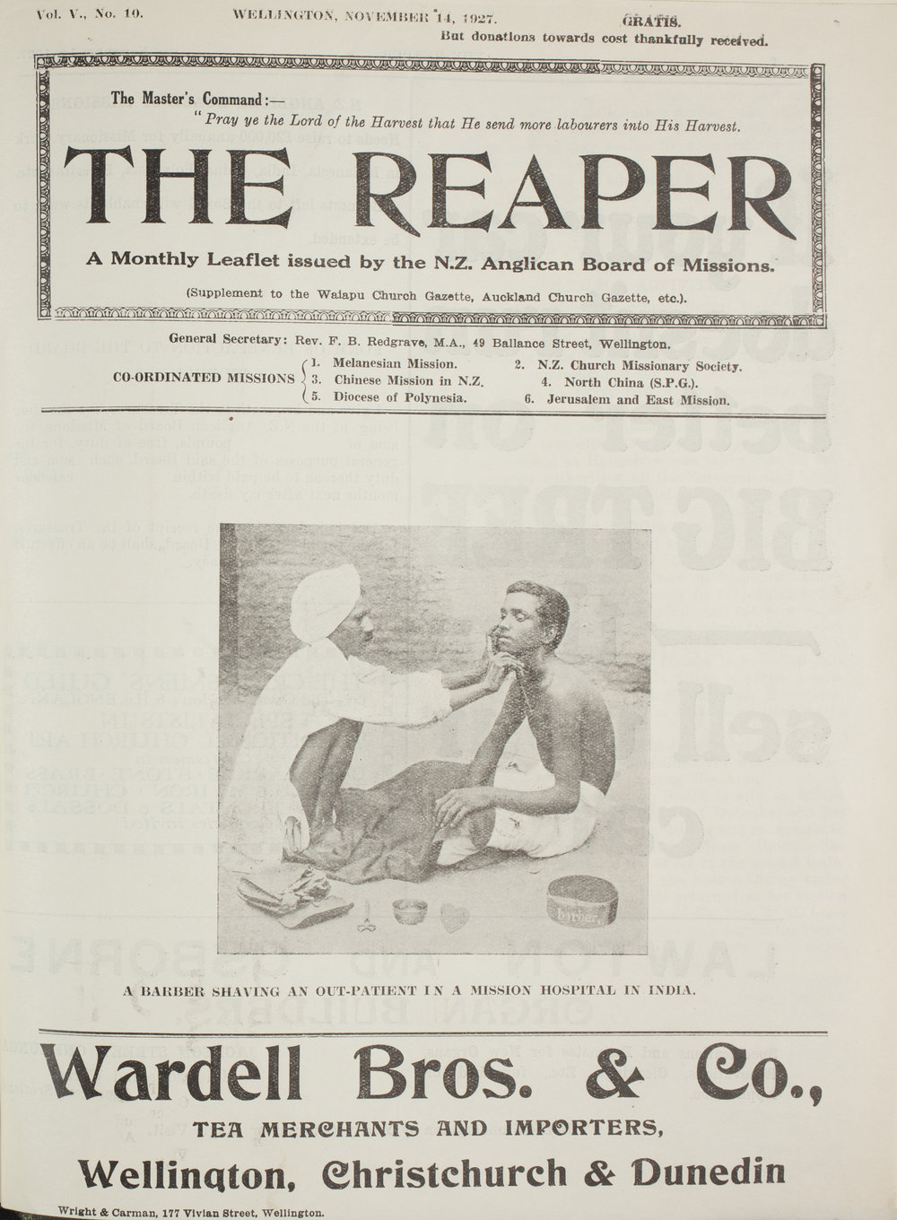 The Reaper: November 1927