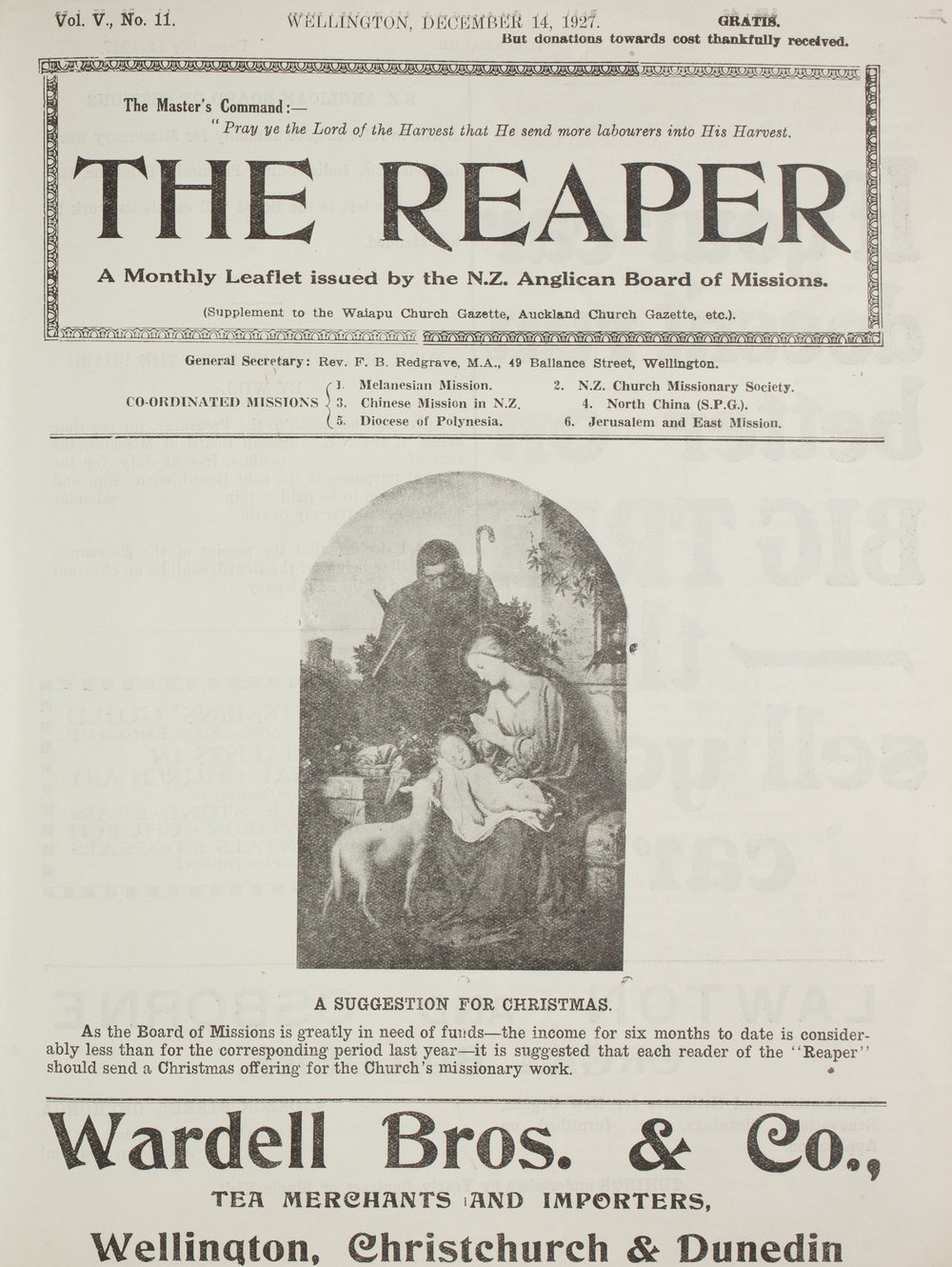 The Reaper: December 1927