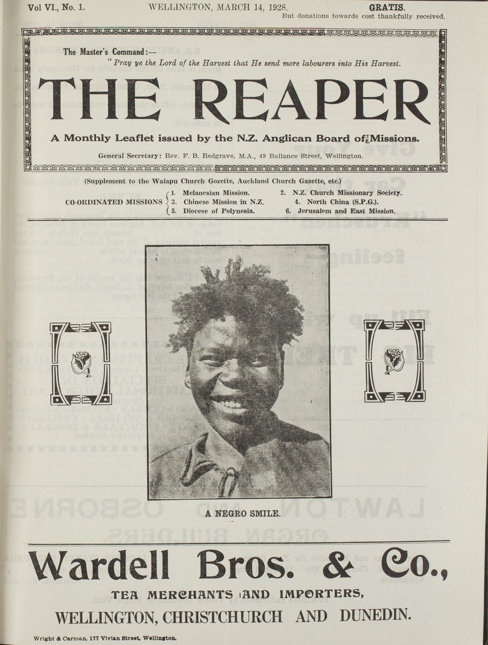 The Reaper: March 1928