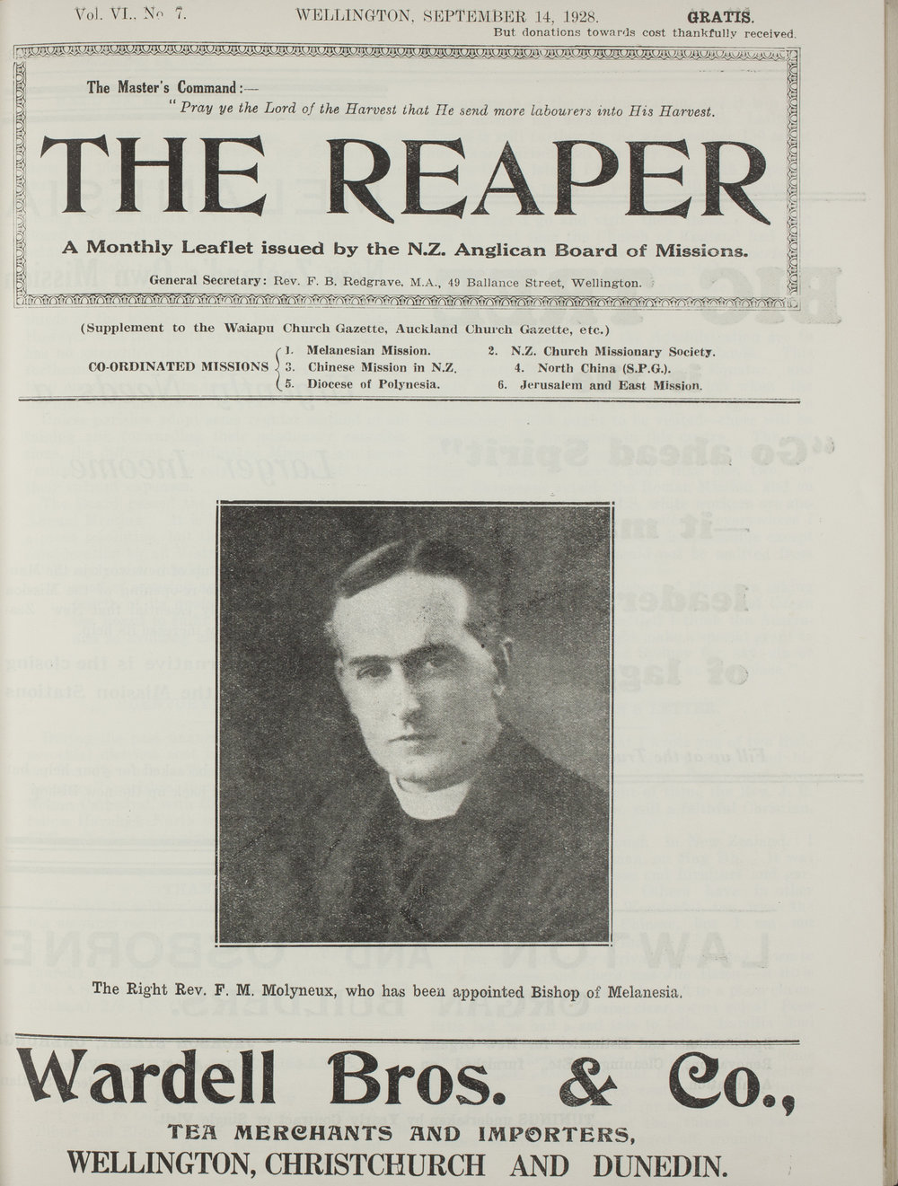 The Reaper: September 1928