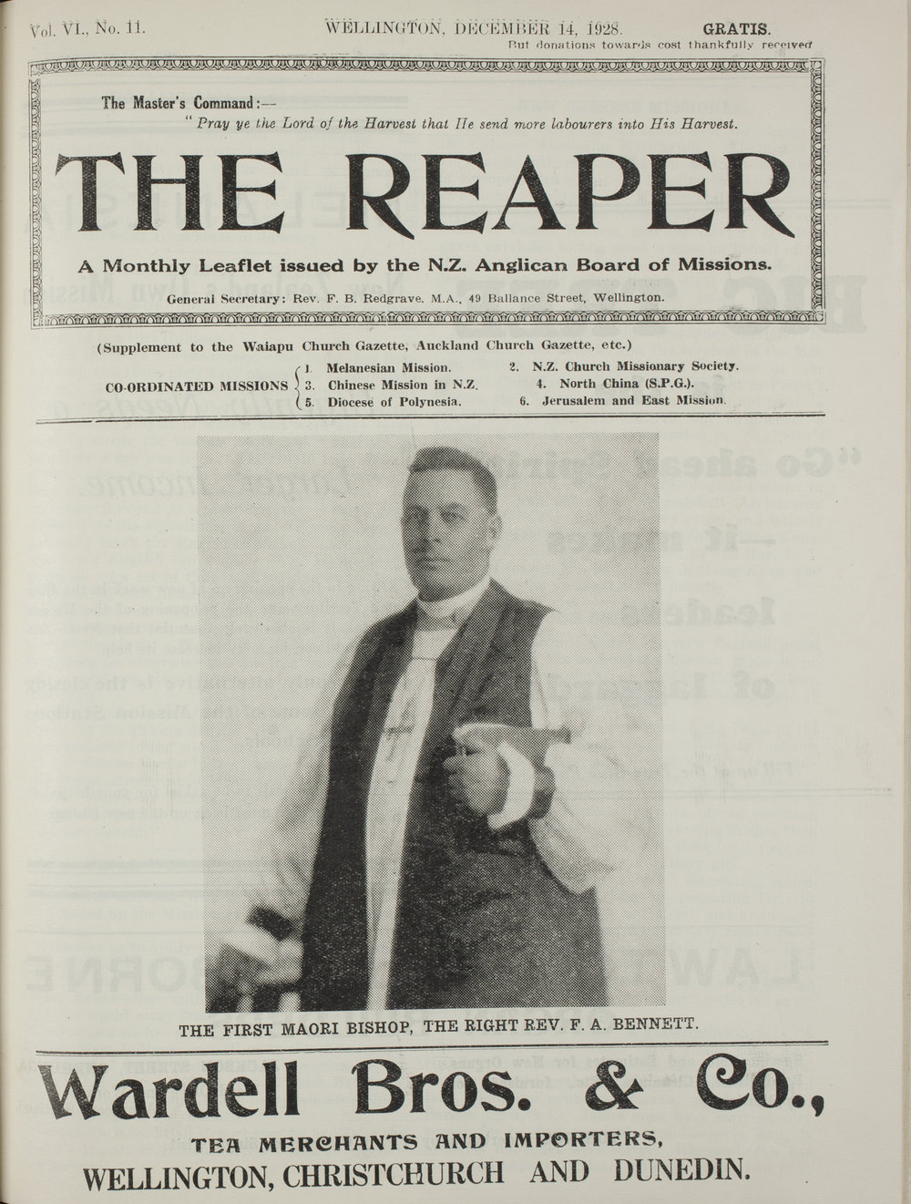 The Reaper: December 1928