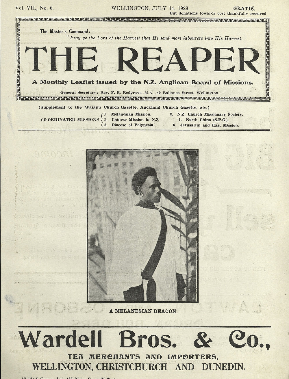 The Reaper: July 1929
