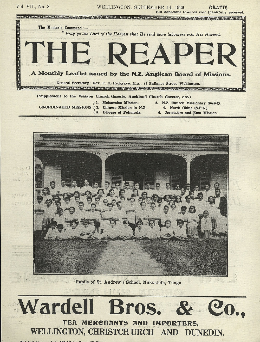 The Reaper: September 1929