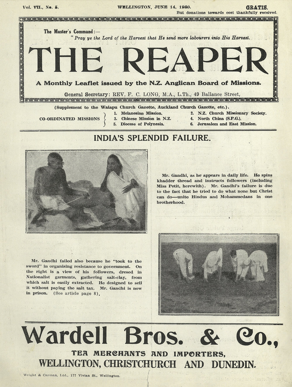 The Reaper: June 1930