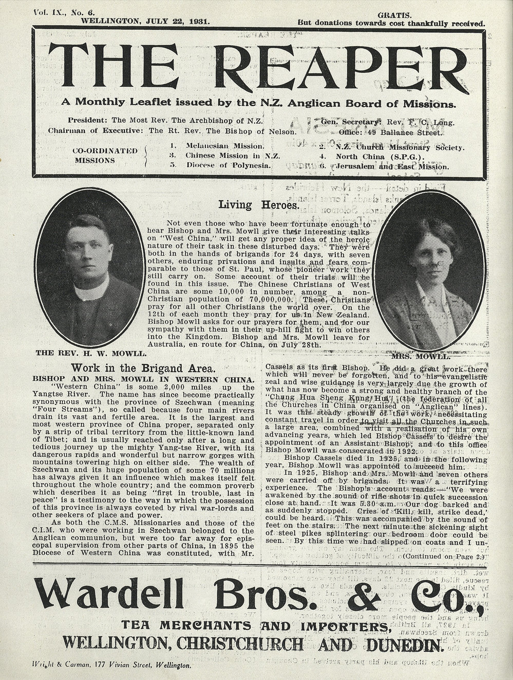 The Reaper: July 1931
