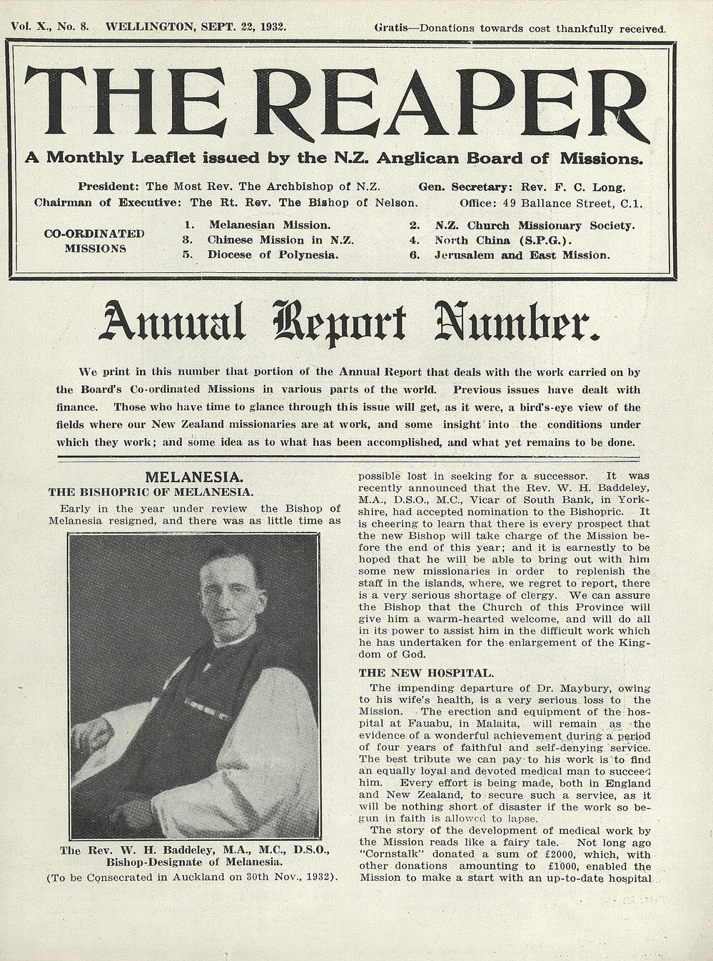 The Reaper: September 1932