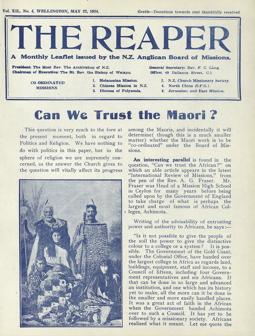 The Reaper: May 1934