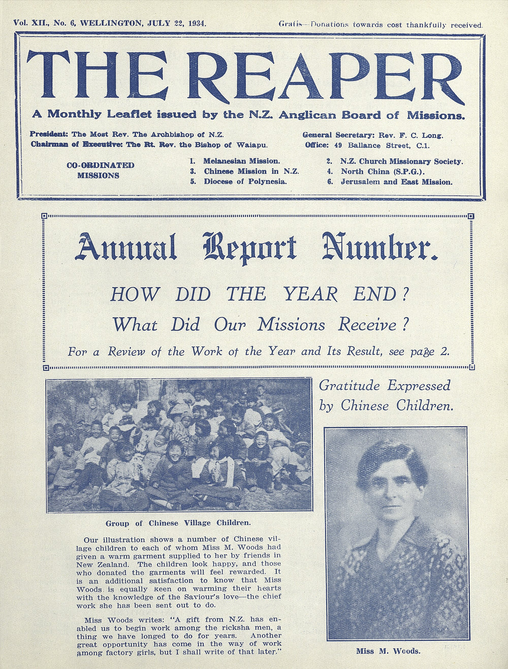 The Reaper: July 1934