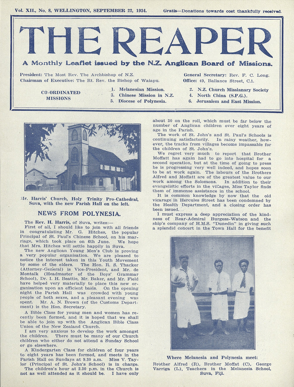 The Reaper: September 1934