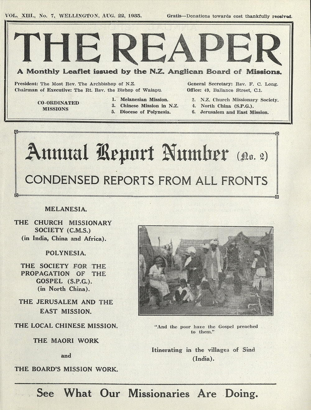 The Reaper: August 1935