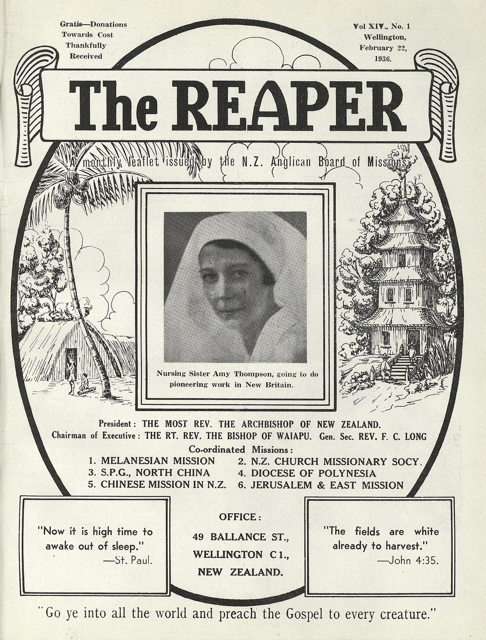 The Reaper: February 1936