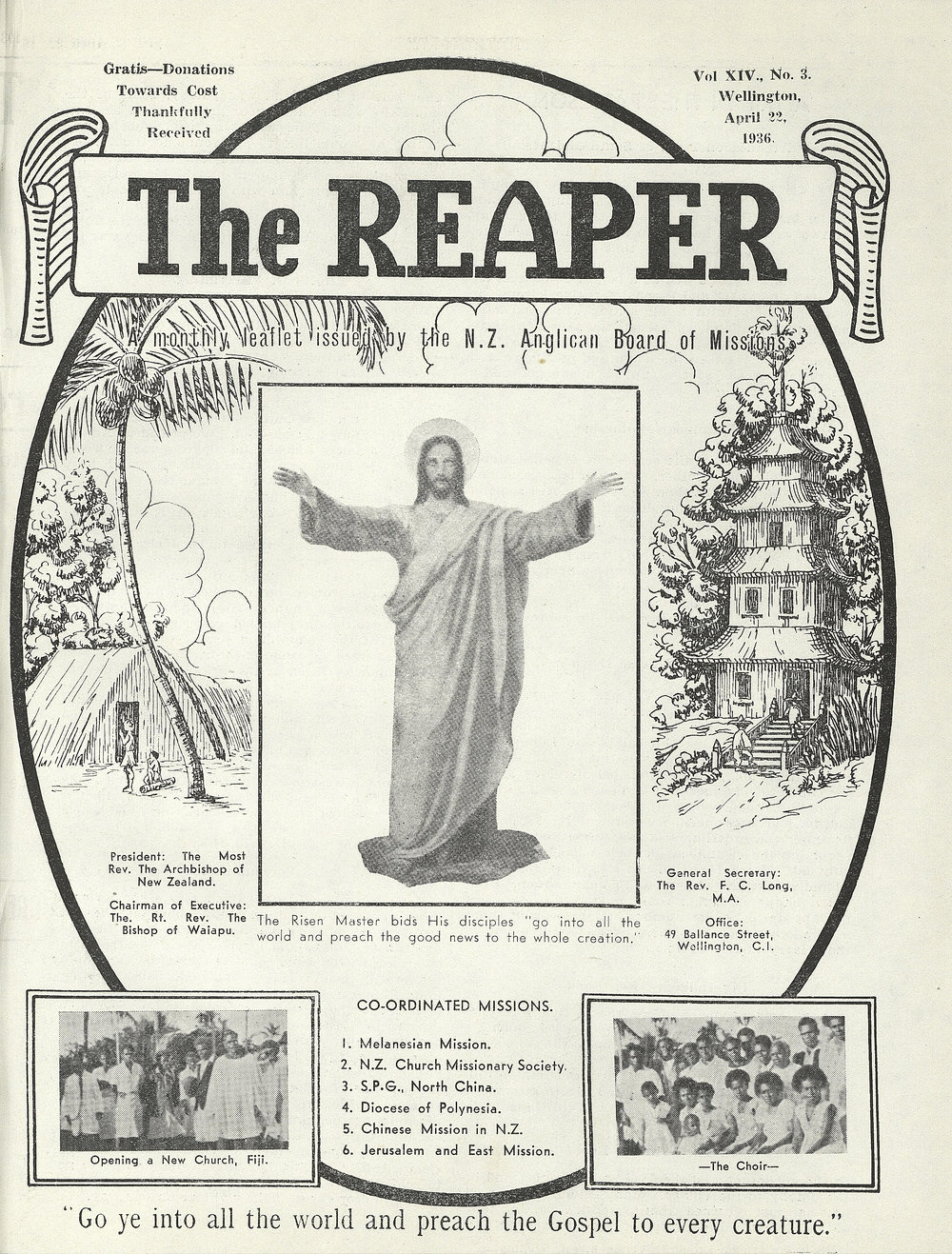 The Reaper: April 1936