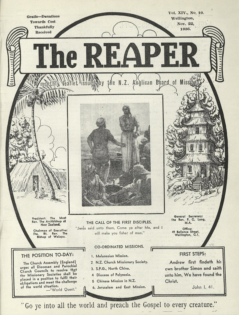 The Reaper: November 1936