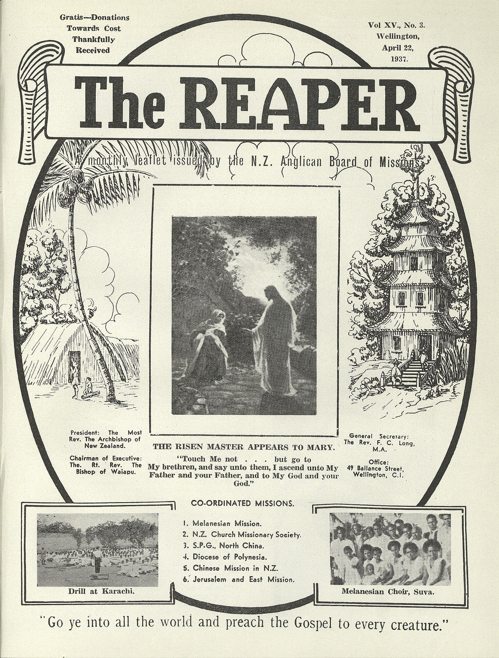 The Reaper: April 1937
