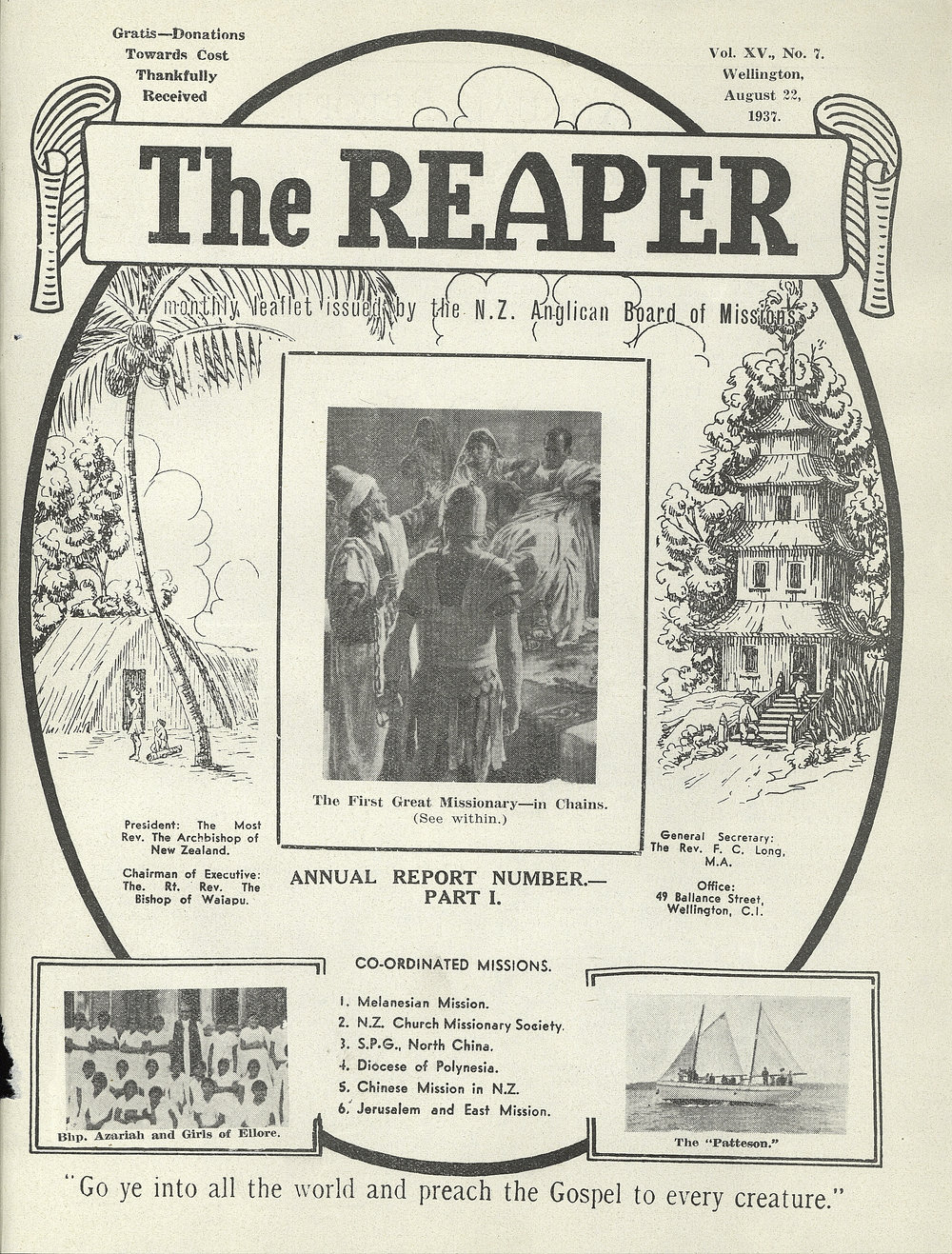 The Reaper: August 1937