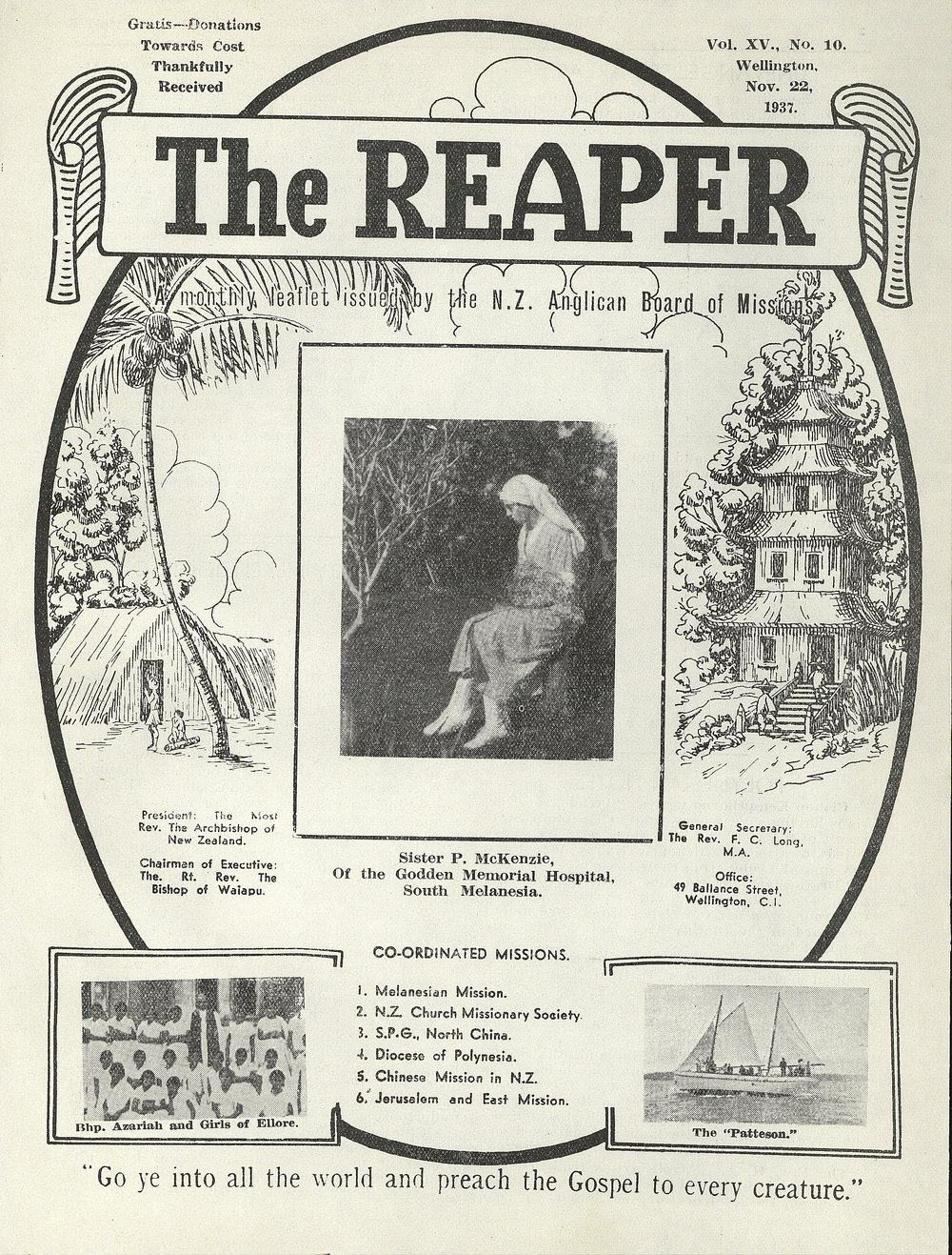 The Reaper: November 1937