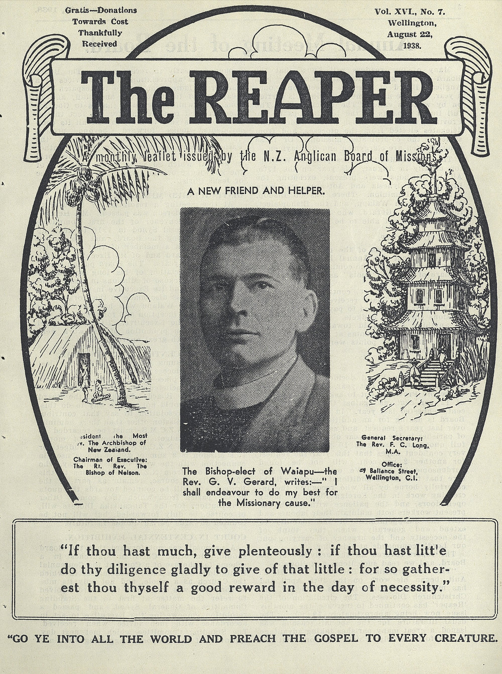 The Reaper: August 1938