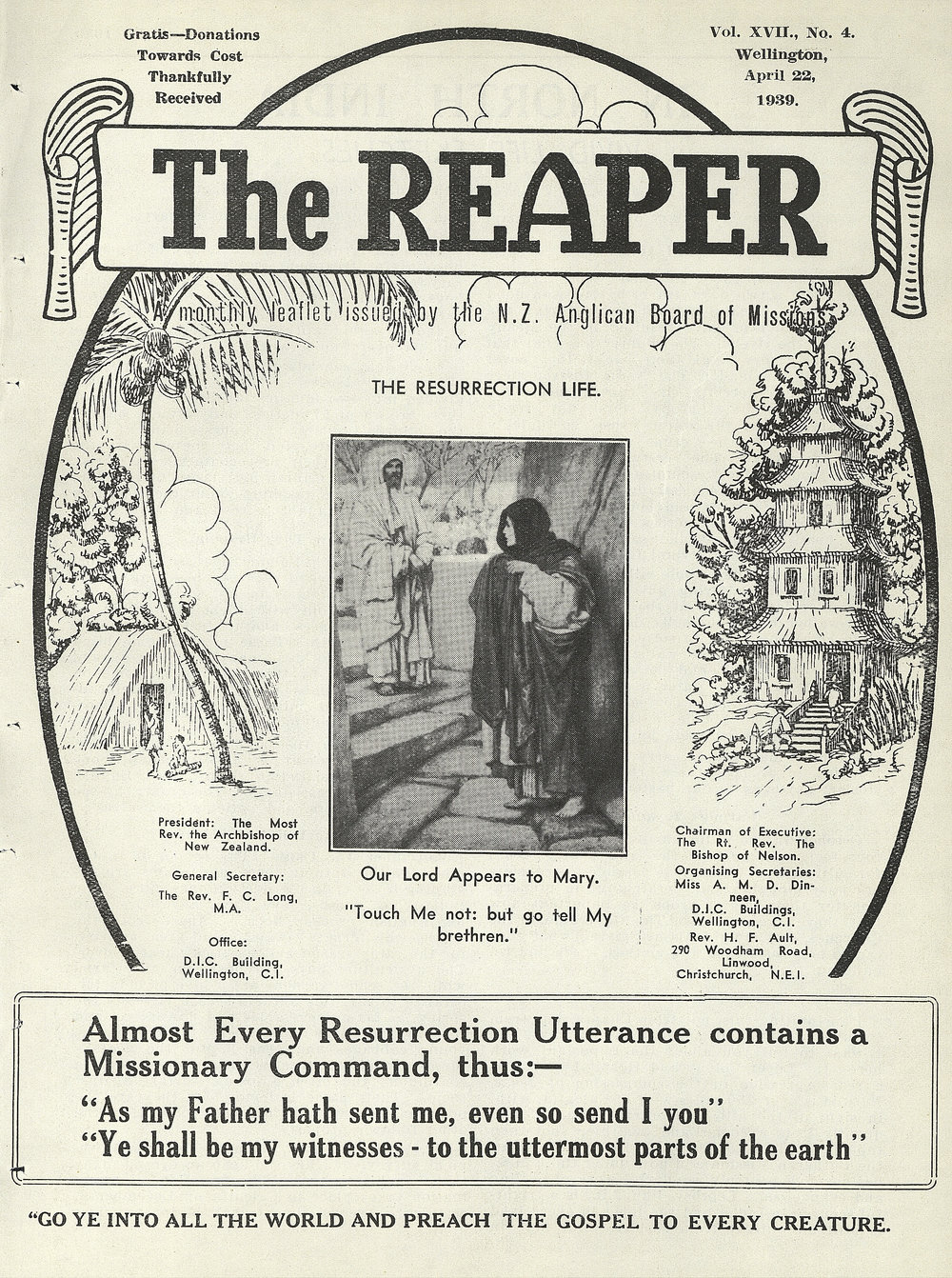 The Reaper: April 1939