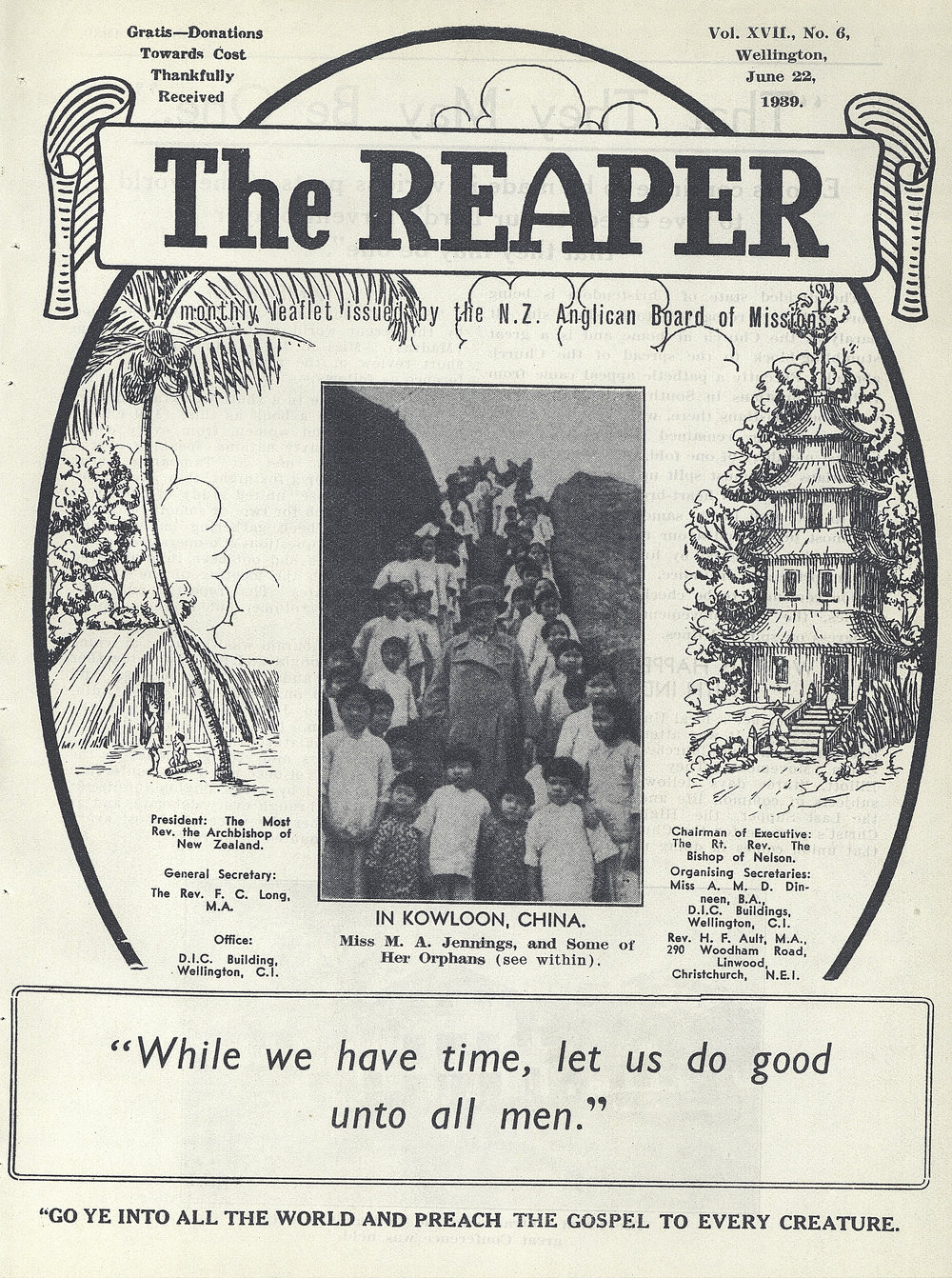 The Reaper: June 1939