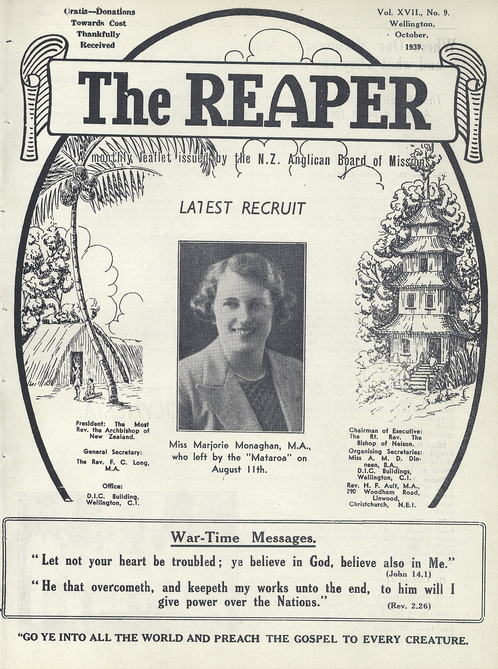 The Reaper: October 1939