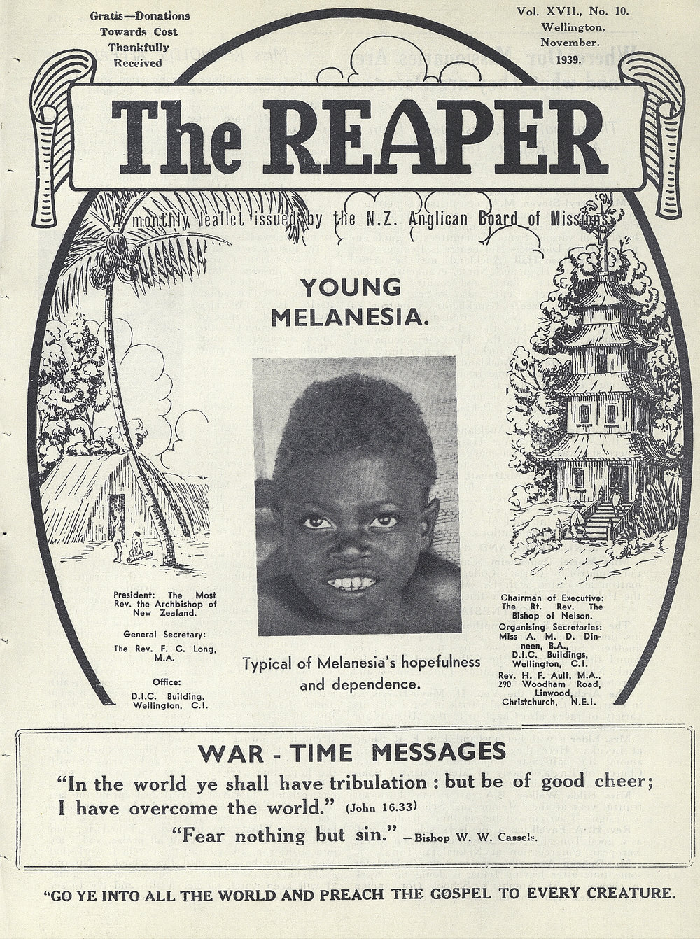The Reaper: November 1939